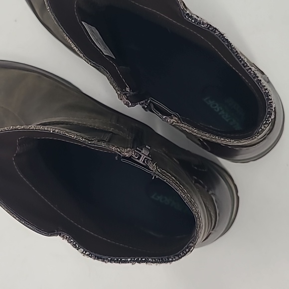 Merrell bungee cord trail boots leather size 10 womens - Picture 9 of 14